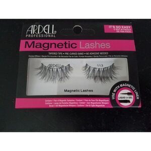 #113 Ardell Eyelashes Professional Magnetic Tapered Tips 1 Pair Lashes